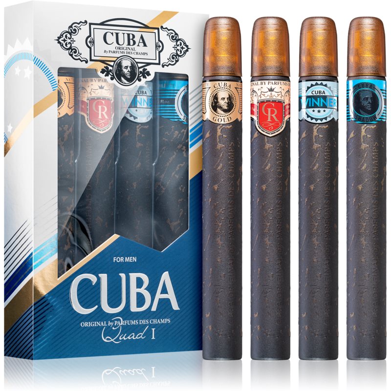 Cuba Quad For Men Gift Set