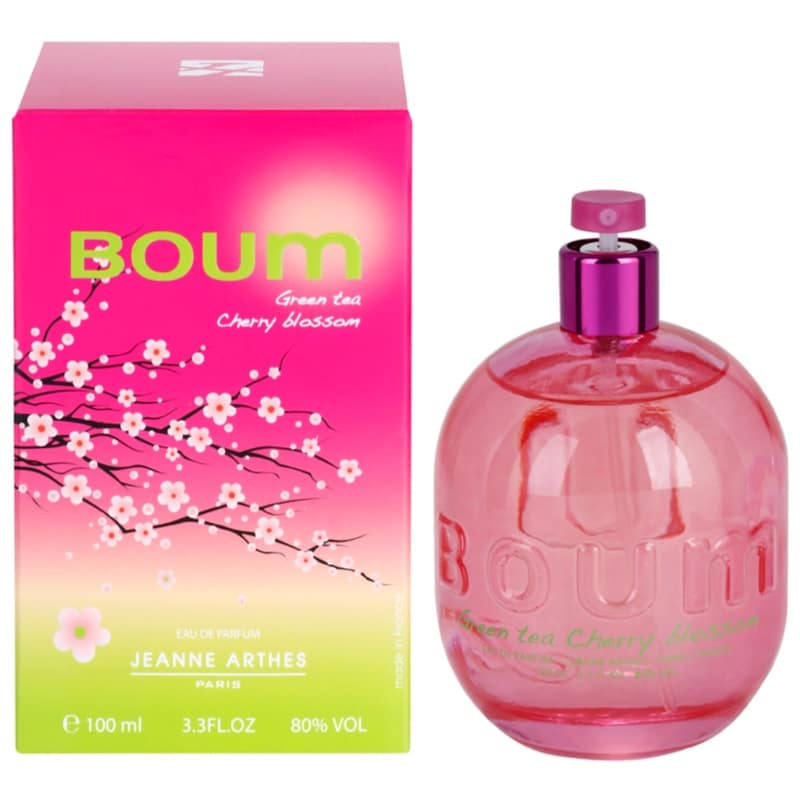 Jeanne Arthes Boum Green Tea Cherry Blossom Eau de Parfum