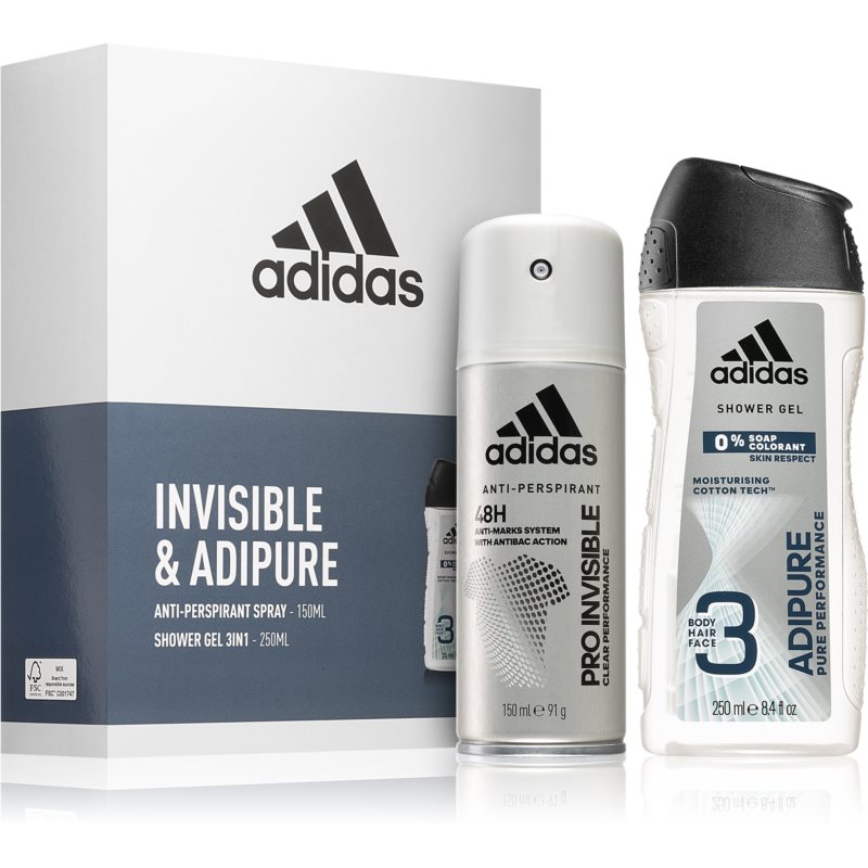 Adidas Invisible & Adipure Gift Set