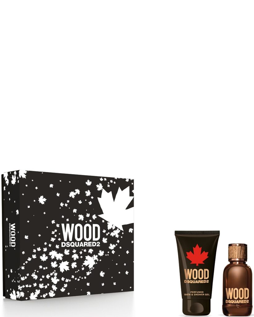 Dsquared2  Wood Pour Homme Set Eau De Toilette +shower Gel