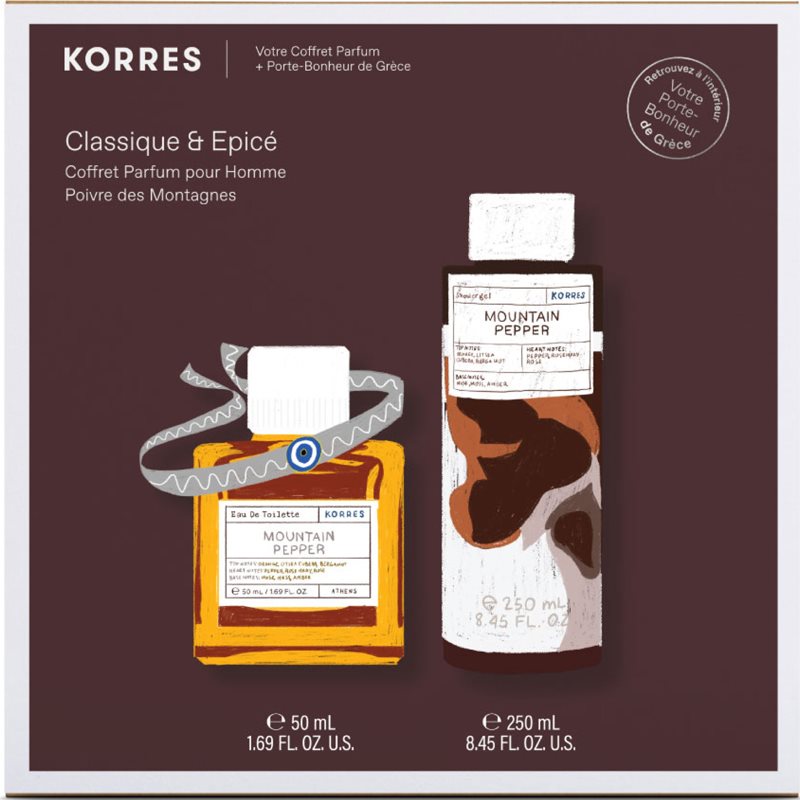Korres Black Pepper Gift Set