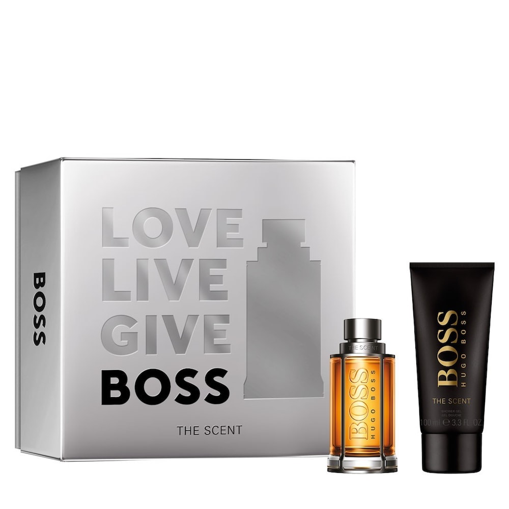 HUGO BOSS The Scent Eau de Toilette for Him Men’s Christmas Gift Set – Limited Edition parfumset