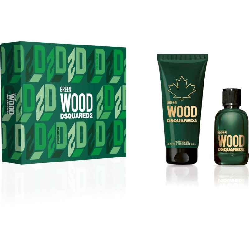 Dsquared2 Green Wood Gift Set  (III.)